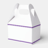 Purple Class of 2026 Custom Graduation Party Bedankdoosjes (Achterkant)