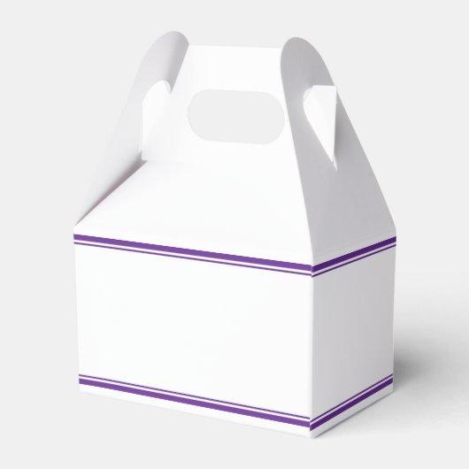 Purple Class of 2026 Custom Graduation Party Bedankdoosjes (Achterkant)