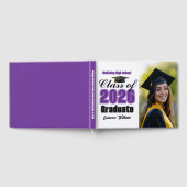 Purple Class of 2026 Graduation Photo Gastenboek (Volledig)