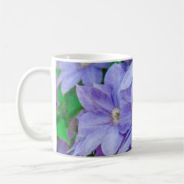 Purple Clematis flower Koffiemok