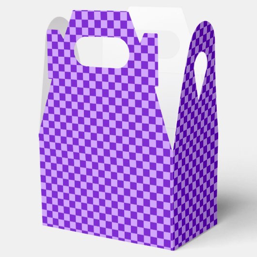 Purple Combination Checkerboard by Shirley Taylor Bedankdoosjes (Geopend)