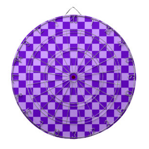 Purple Combination Checkerboard by Shirley Taylor Dartbord