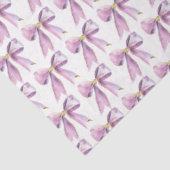 Purple Coquette Bow Tissuepapier (Detail)