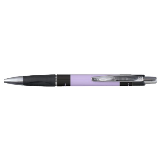 Purple Crayon Wrap Monogram Name Pen (Achterkant)