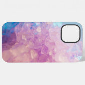 Purple Crystal iPhone Hoesje (Achterkant horizontaal)