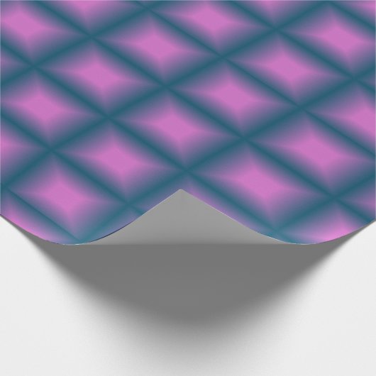 Purple Cube Cadeaupapier (Hoek)