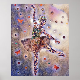 Purple Dancer Poster