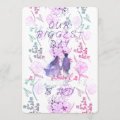 Purple date kaart (Voorkant)