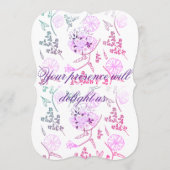 Purple date kaart (Achterkant)