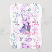 Purple date kaart (Voorkant)