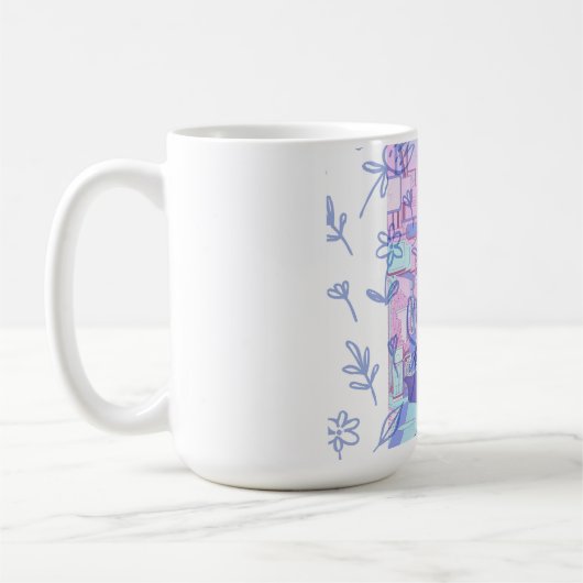 Purple date koffiemok (Links)