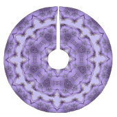 Purple Decorative Christmas Tree Skirt Kerstboom Rok (Voorkant)
