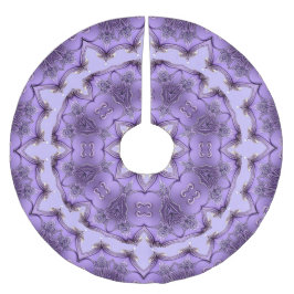 Purple Decorative Christmas Tree Skirt Kerstboom Rok