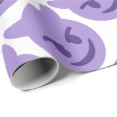 Purple Devil Emoji Cadeaupapier (Rol Hoek)