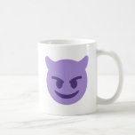 Purple Devil Emoji Koffiemok<br><div class="desc">Twitter Purple Devil Emoji</div>