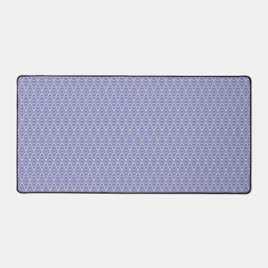 Purple Diamond Pattern Desk Mat (Voorkant)