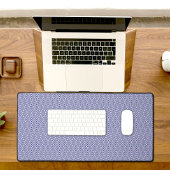 Purple Diamond Pattern Desk Mat