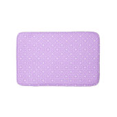 Purple Diamonds Pattern Bath Mat (Voorkant)