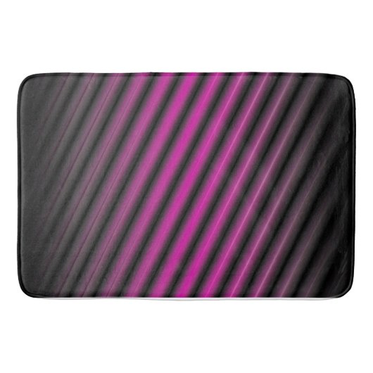 Purple Diffuse Lines Badmat (Voorkant)