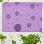 Purple Dot Chaos Theedoek (Gevouwen)