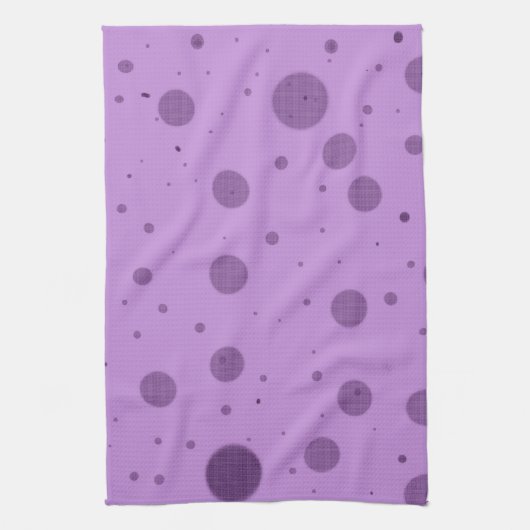 Purple Dot Chaos Theedoek (Verticaal)