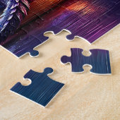 Purple Dragon Reading Book Blue Moon Legpuzzel (Zijkant)
