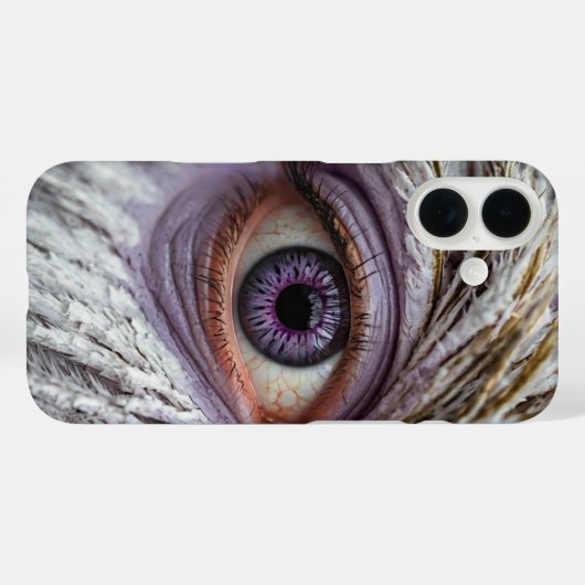 Purple Eye Case-Mate iPhone Case (Achterkant (horizontaal))