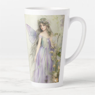 Purple Fairy (matching lined journal available) Latte Mok