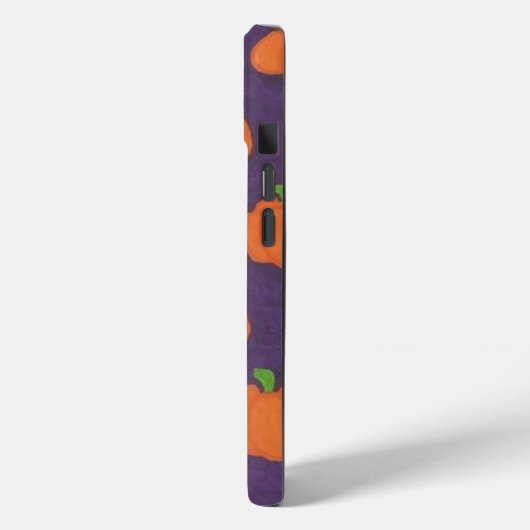 Purple Fall Pumpkin Pattern Case-Mate iPhone Case (Achterkant / Links)