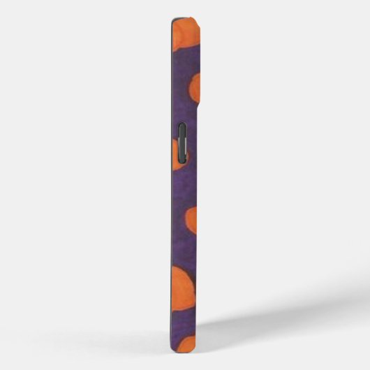 Purple Fall Pumpkin Pattern Case-Mate iPhone Case (Achterkant / Rechts)