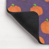 Purple Fall Pumpkin Pattern Muismat (Hoek)
