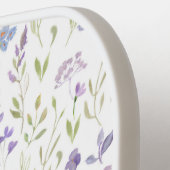 Purple Floral Pickleball Paddle (Links Detail)