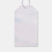 Purple Floral Thank You Fairy Much Cadeaulabel (Achterkant)