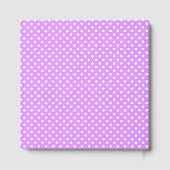 Purple Floral Twist Bridal Shower Gastenboek (Achterkant)