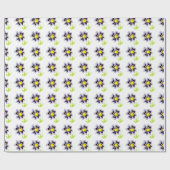 PURPLE FLOWER CADEAUPAPIER (Vlak)