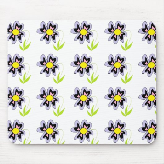 PURPLE FLOWER MUISMAT (Voorkant)