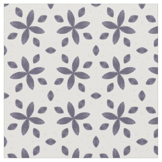 Purple flower stof (Close Up)