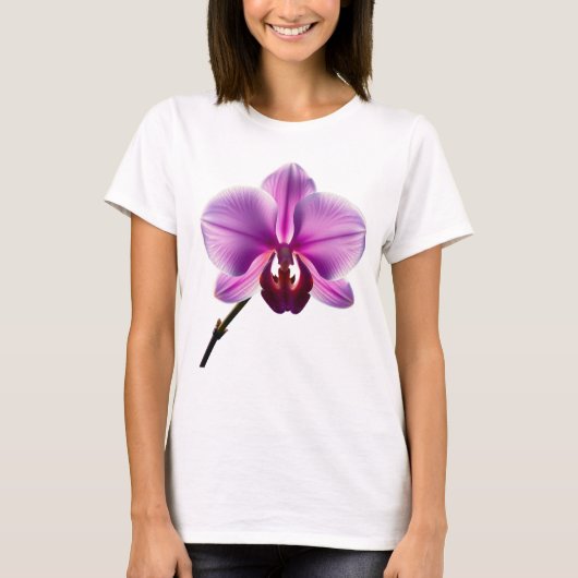 purple flower t-shirt (Voorkant)