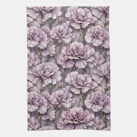 Purple Flower Theedoek (Verticaal)