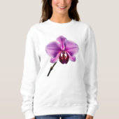 purple flower trui (Voorkant)