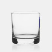 Purple Flower Whisky Glas (Rechts)