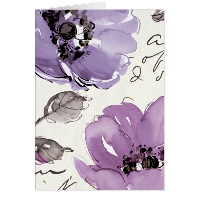 Purple Flowers (Voorkant)