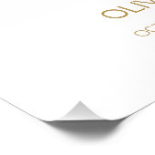 Purple Flowers Begrafenis Welkomstbord Foto Afdruk (Hoek)