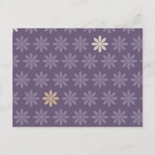 Purple Flowers Briefkaart