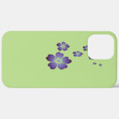 Purple Flowers Case-Mate iPhone Case (Achterkant (horizontaal))
