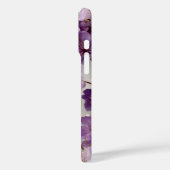 Purple Flowers Case-Mate iPhone Case (Achterkant / Links)