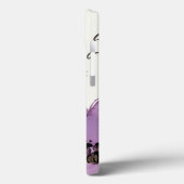 Purple Flowers Case-Mate iPhone Case (Achterkant / Links)