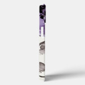 Purple Flowers Case-Mate iPhone Case (Achterkant / Rechts)