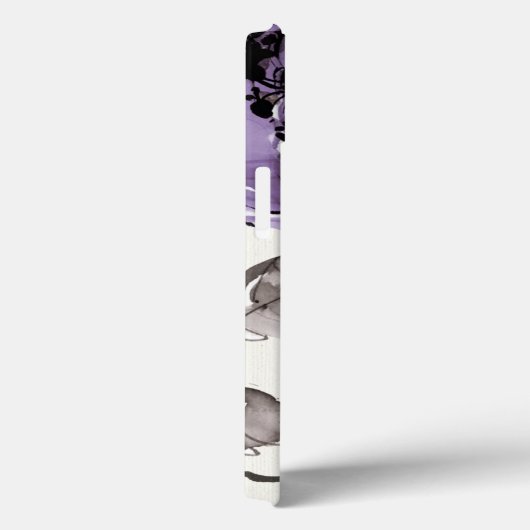 Purple Flowers Case-Mate iPhone Case (Achterkant / Rechts)