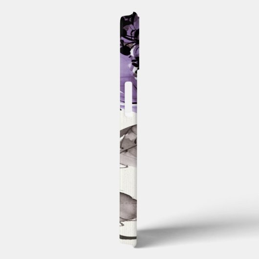 Purple Flowers Case-Mate iPhone Case (Achterkant / Rechts)